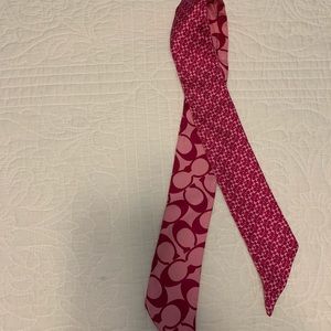 Silk Coach headband/ scarf